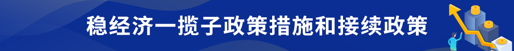 穩經濟一攬子政策措施和接續政策